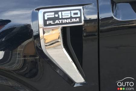 2021 Ford F-150 EcoBoost, badging